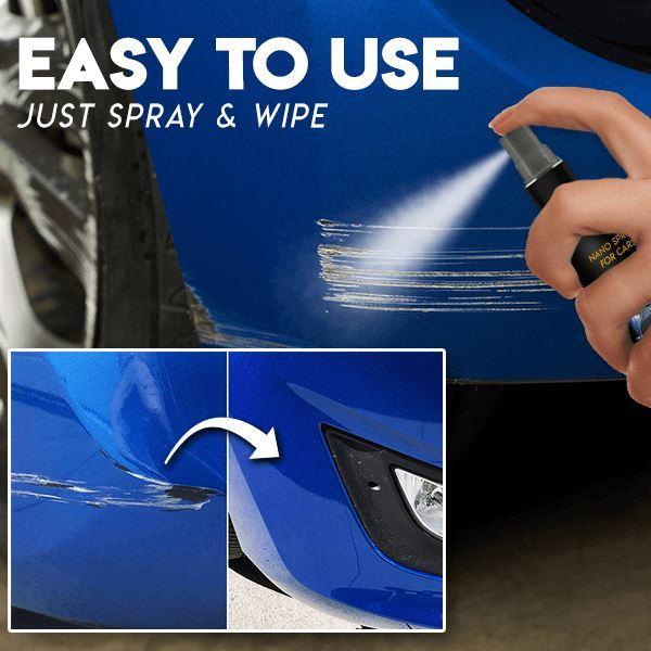 Spray de reparación de arañazos de coche, reparación rápida de coche, Nano  Spray, recubrimiento de cristal de cerámica rápido, detalles de la  carrocería del coche, Spray de eliminación de arañazos - AliExpress